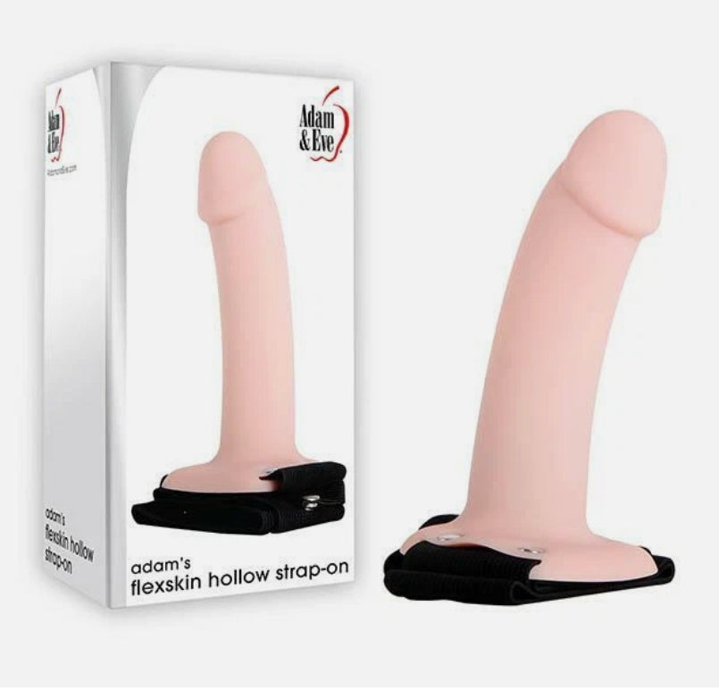 Adam's Flexskin Hollow Strapon - Club X